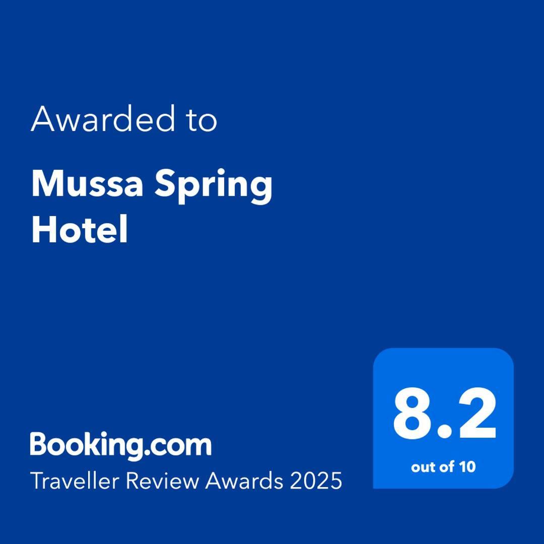 Mussa Spring Hotel Wadi Musa Extérieur photo